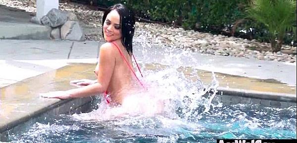 Big Ass Girl (Kristina Rose) Get Oiled Up And Hard Analy Nailed On Cam mov-28